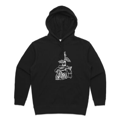 Upside Down Rose Hoodie Thumbnail